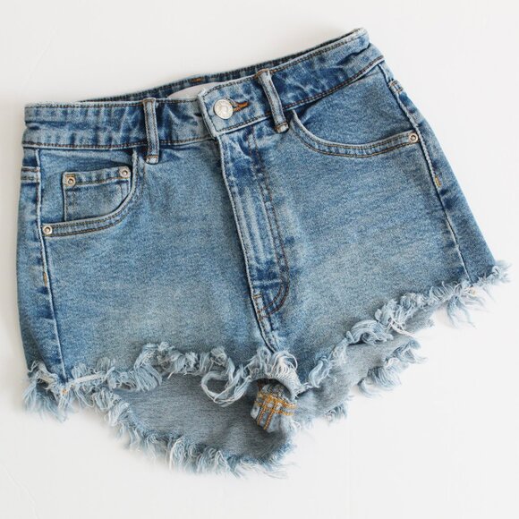 Zara Pants - Zara denim high rise shorts